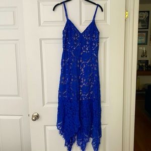 Blue Lace Dress